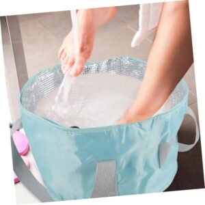 Soaking Feet Foldable Foot Tub Portable Bath Bag (1 Pc)