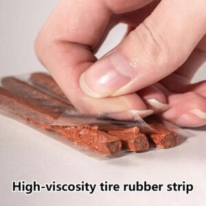 Tyre Puncture Repair Kit with 3 Seal Strips (5 Pcs Set)