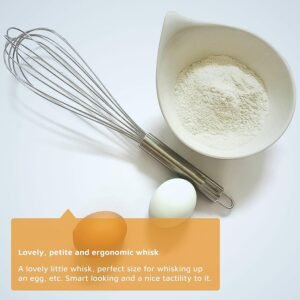 Large Stainless Steel Balloon Whisk  Heavy-Duty Kitchen Tool (30cm / 1 Pc)