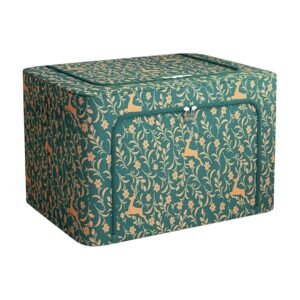 Zippered Closet Storage Box with Lid, With Window (50×40 Cm / 1 Pc)