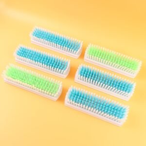 VeePee 6-Piece Cloth Washing and Cleaning Scrub Brush Set