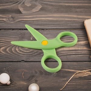 Plastic Safety Scissor, Pre-school Training Scissors (1 Pc)