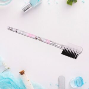 Floral Makeup Brush Set for Eyes, Lips, and Face (5 Pc)