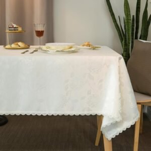 Reusable Table Cloth / Cover for Dining Picnic (140×140 Cm / 1 Pc)