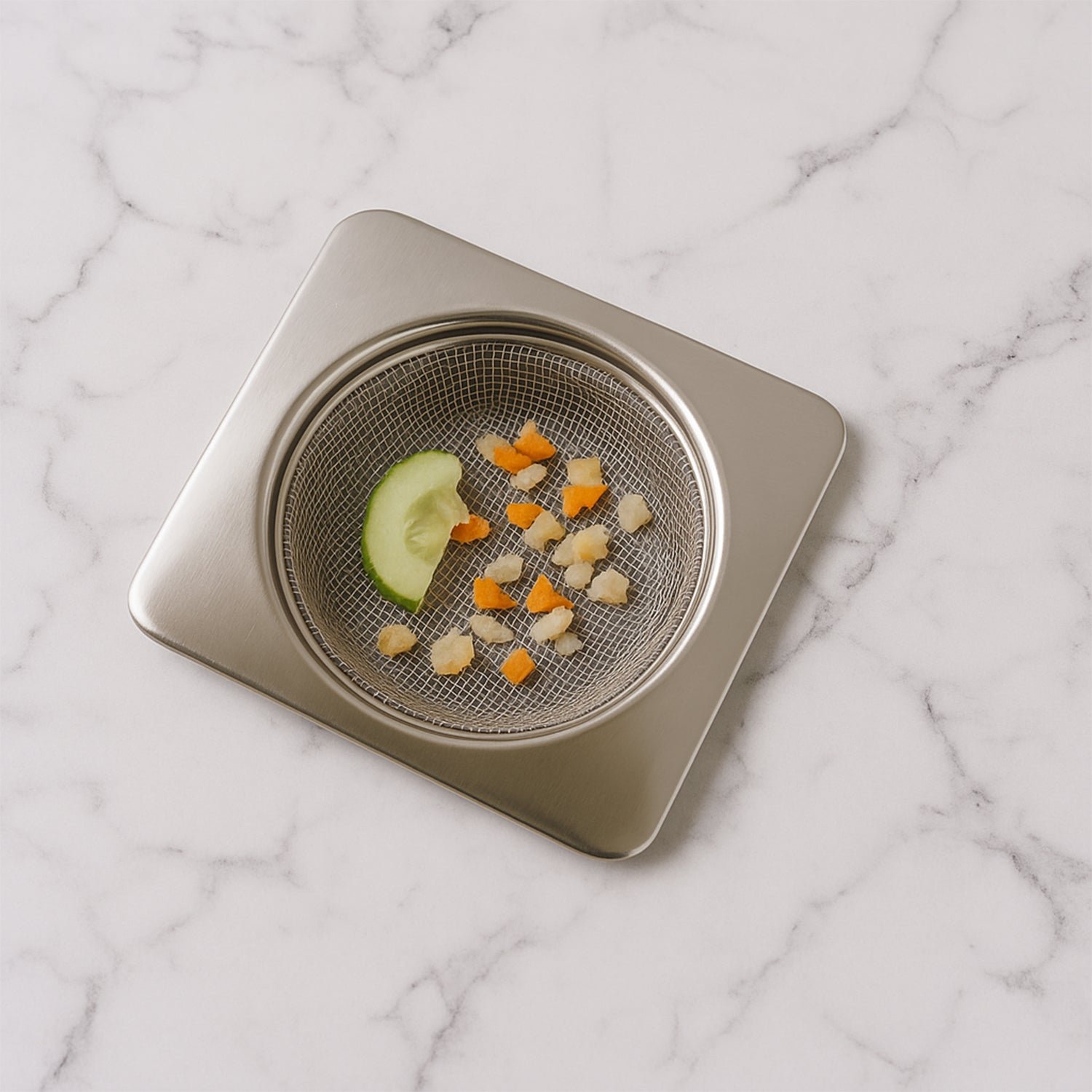 Supermom Stainless Steel Square Sink Strainer (1 Pc) - Image 7
