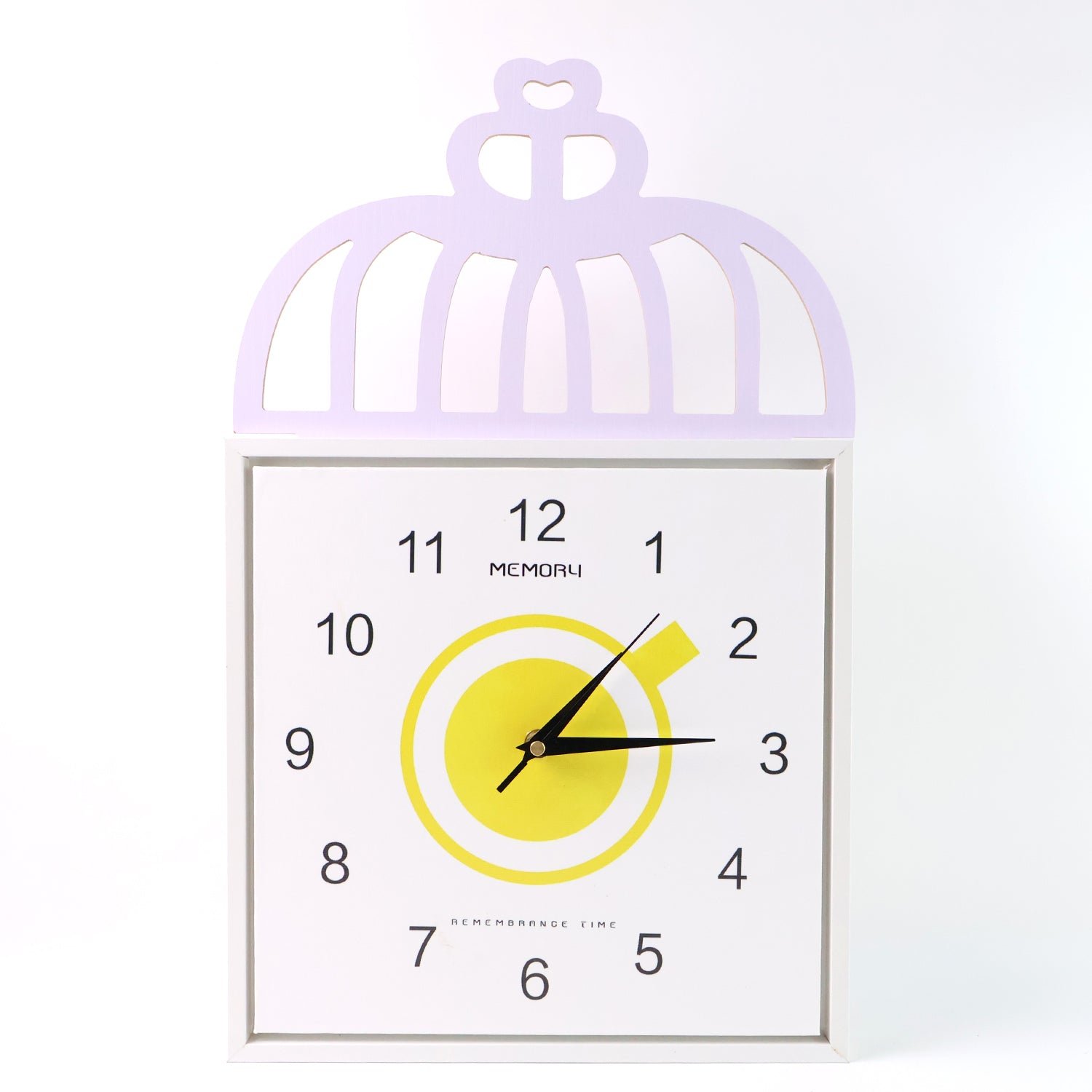 Decorative Square Wall Clock Battery Operated – 1 Pc - Image 5