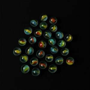 Glass Marbles for Kids Approx 35 (35 in 1)