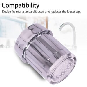 LED Light Stream Faucet Tap Adapter (1 Pc)