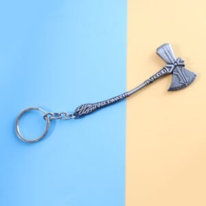 Premium Metal Axe Keychain (1 Pc)