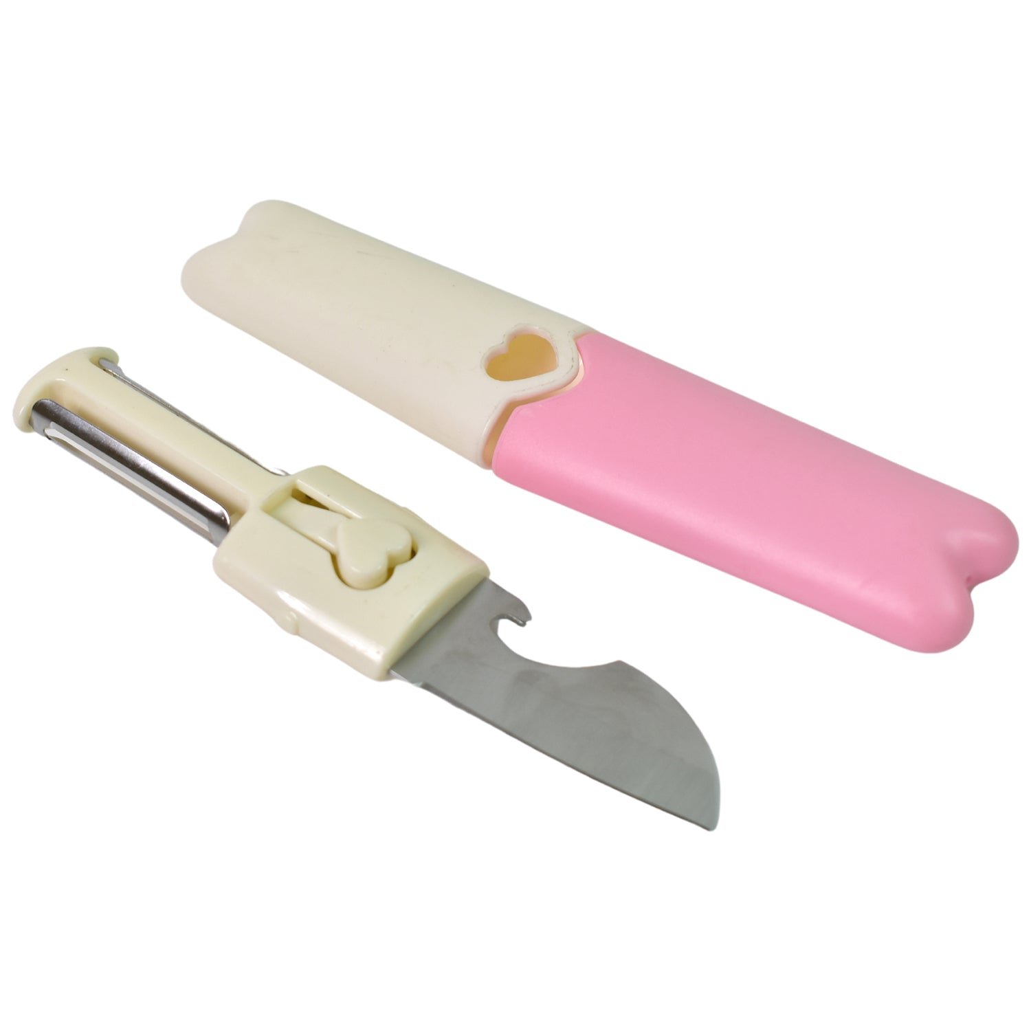 2 in 1 Knife, Multifunctional peeler fruit knife (1 Pc / Loose) - Image 6