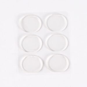 Silicone Shoe Insoles Pads, Mat Silicone Heel Pads (1 Pair)