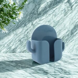 Wall Mounted Adhesive Phone Holder & Remote Organizer(1Pc)