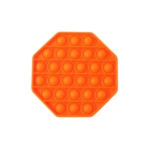 Premium Hexagon Shape Silicone Pop It Fidget Toy (1 Pc)