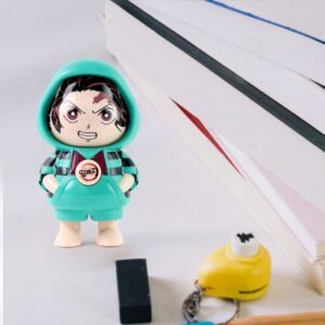 Cartoon Character Design Cute Action Figure Keychain (Mix  Design & 1 Pc)
