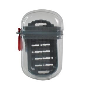 Multipurpose Soap Box Holder with Transparent Dust-Proof Lid ,Sabudani (1 Pc)