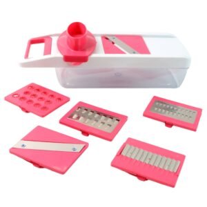 6-in-1 Vegetable Slicer, Grater & Chopper - (Set)