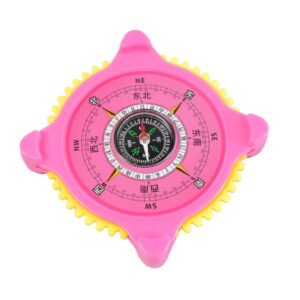 2-in-1 Navigation / Direction North-South Compass with Clock (1 Pc)