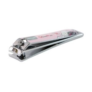 Cute Nail Clipper with Nail Catcher, Nail File - Stainless Steel (1 Pc)