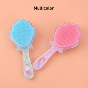 Cartoon Hair Brush Massage Shower Comb Blur Wet Salon (1 Pc ), Hair accessories
