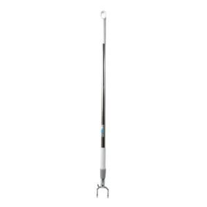 Stainless Steel Telescopic Pole Clothes Hooks Hanger (1 Pc / 155 cm)