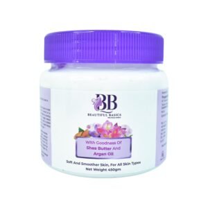 Beautiful Basics Shea Butter & Argan Oil Body Cream – 450g