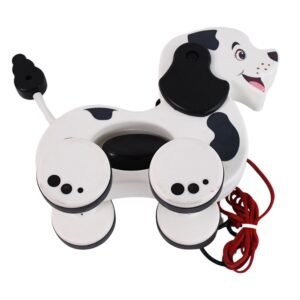 Dog Pull Along Toddler Toy with Attractive Design (1 Pc)