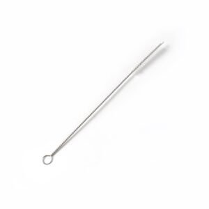 Stainless Steel Straw Cleaning Brush Drinking Pipe (20 Cm / 1 Pc)