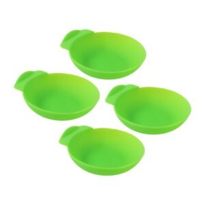 Idli Maker Cups (4 Pcs) – Food-Grade Silicone Non-Stick Idli/ Dhokla/ Egg Poacher Moulds