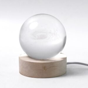 3D Crystal Ball lamps With Base (1 Pc)