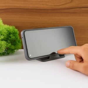 Pyramid Black Mobile Stand with 3 Different Inclined Angles