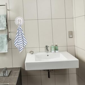Plastic Suction Cup Hook (1 Pc)