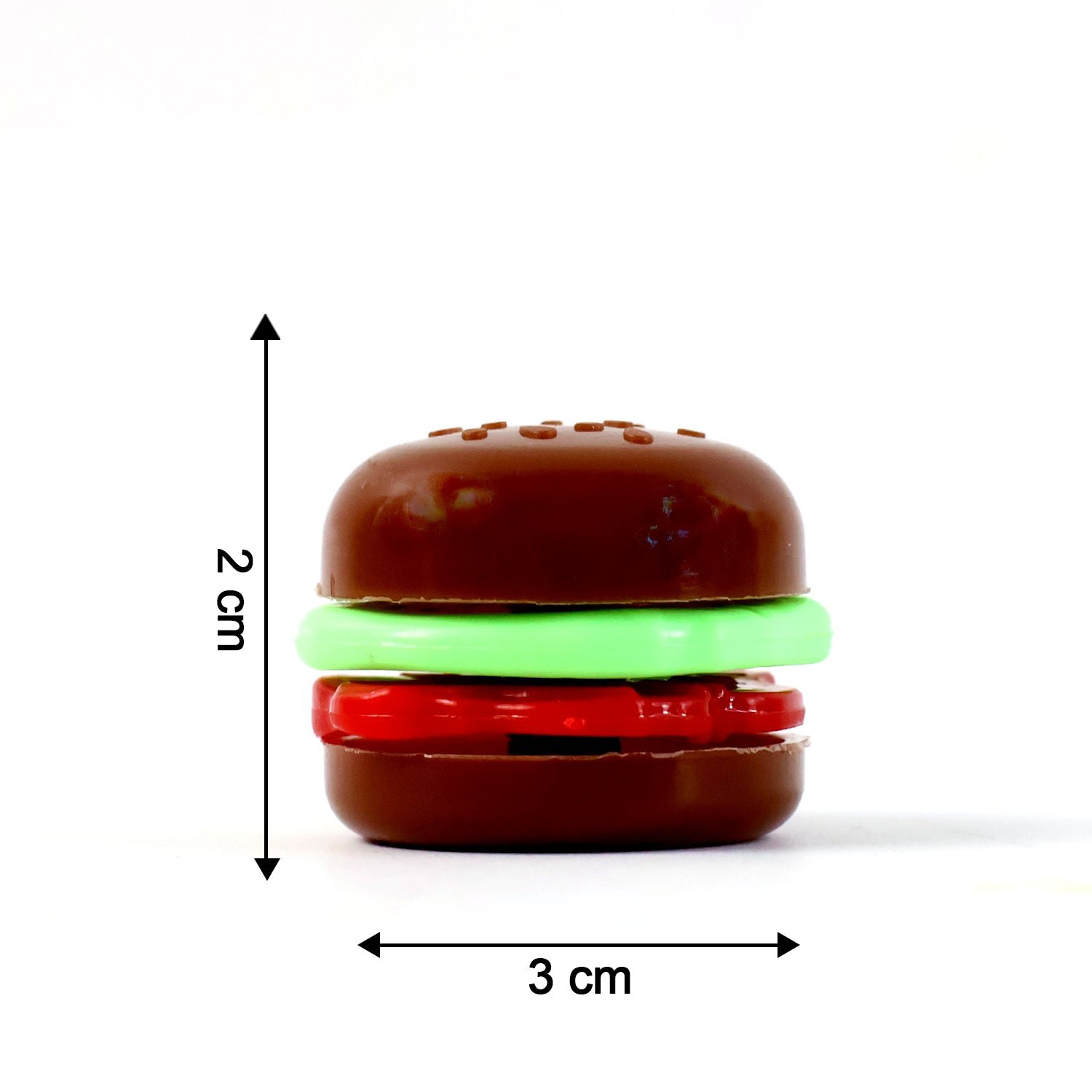 Mini Burger Shaped Toy for Kids (1 Pc) - Image 4