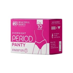 Beautiful Basics Overnight Period Panty XXL Size (10 Pc)