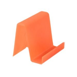 Durable Plastic Mobile Phone Stand with Angled Support (1 Pc / Mix Color)