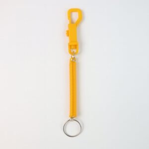 Coiled Retractable Keychain - (1 Pc)