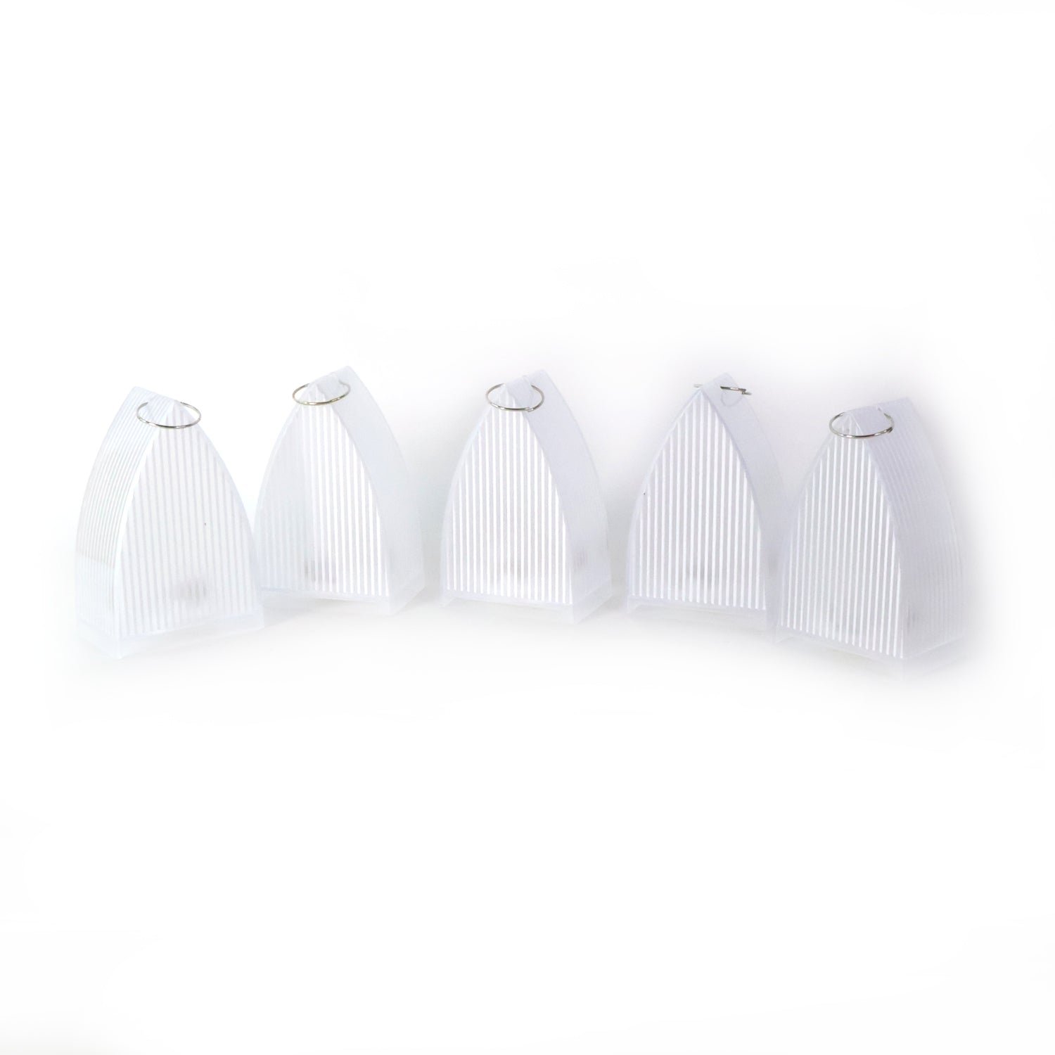 LED Flameless Decorative Lantern Lights - (5 Pc / Set) - Image 5