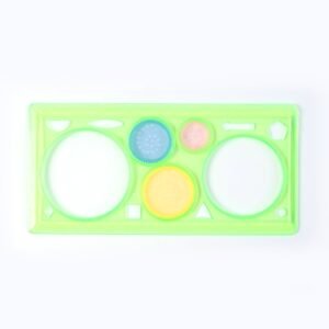 Design Ruler Spirograph Geometry Stencil Set