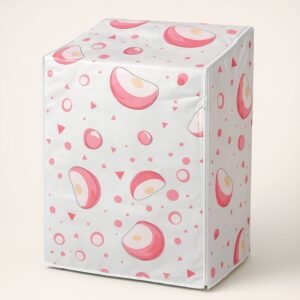 Waterproof Washing Machine Cover 58x62x85 cm (1 Pc /  Mix Design)