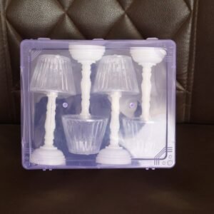 LED Crystal Table Lamps (4 Pc)