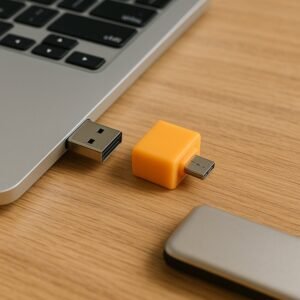 Micro USB OTG Adapter - (1 Pc / Mix Color)