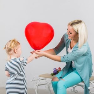Premium Heart Shaped Balloon (1 Pc)