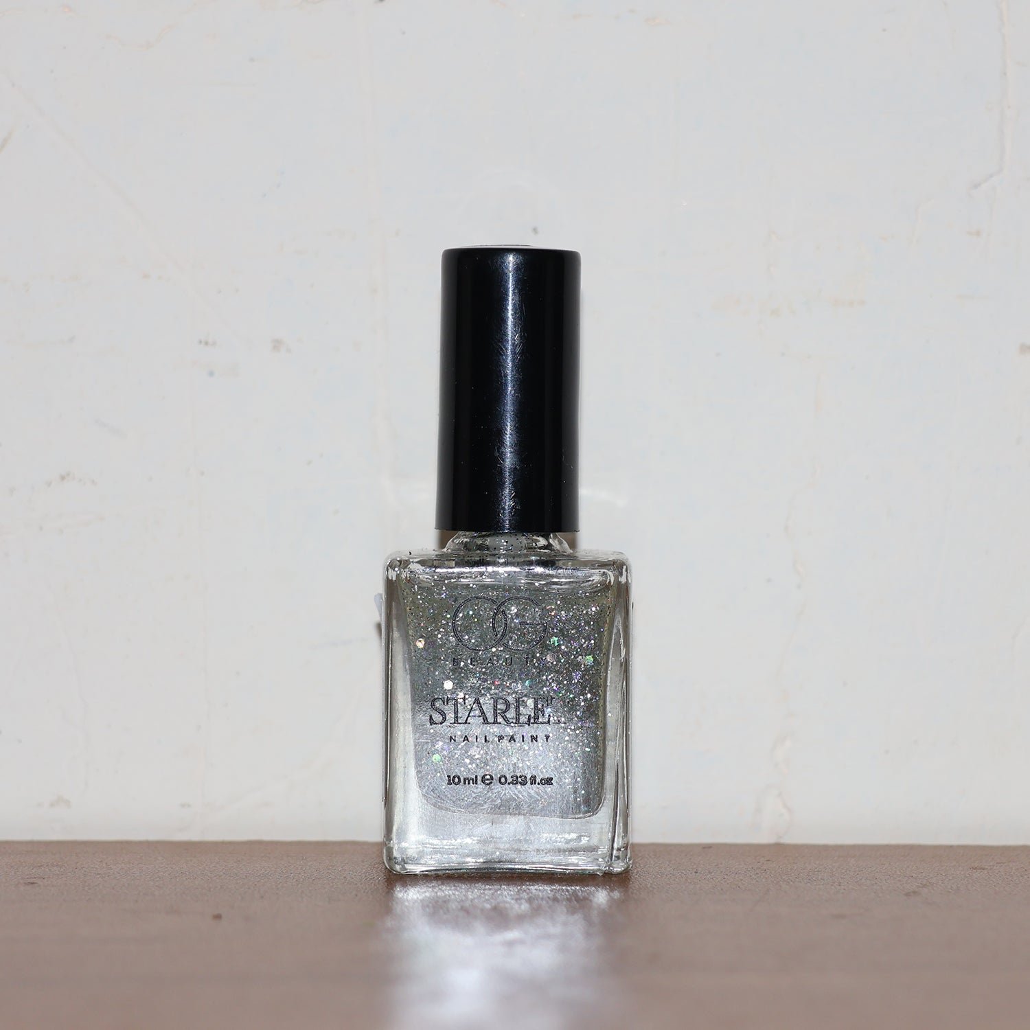 OG Beauty Silver Moonlight Starlet Glitter Nail Paint (10 ML / 1 Pc) - Image 7