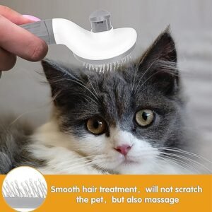 Self-Cleaning Slicker Brush for Dogs & Cats (1 Pc)