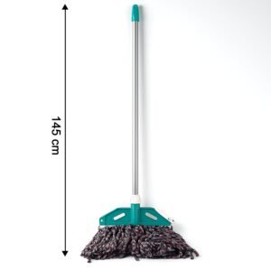 Premium Cotton Yarn Floor Cleaning Mop with Long Handle (1 Pc)