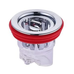 Plastic Odour Proof Floor Drain Sink Drain for Toilet Bathroom Kitchen (1 Pc)