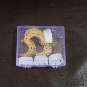 Decorative Moon Shaped Flameless LED Candles (4 Pc)