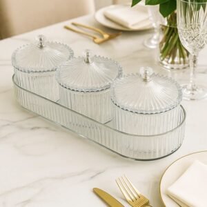 Dry Fruit & Snack Storage - (3 Pc / Set)