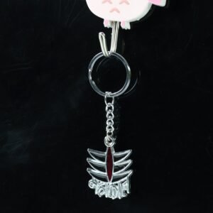 Mahakal Symbol Metal Keychain (1 Pc)