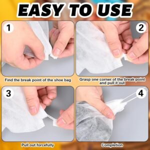 Non-Woven Drawstring Shoe Storage Bag (48 x 31 cm / 1 Pc)