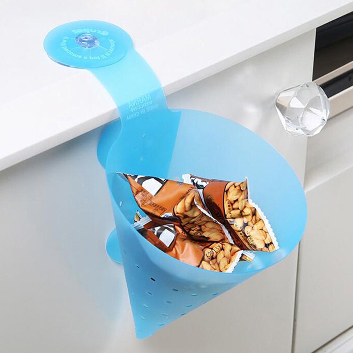 Multipurpose Hanging Sink Corner Strainer with Suction Cup (1 Pc) - Image 4